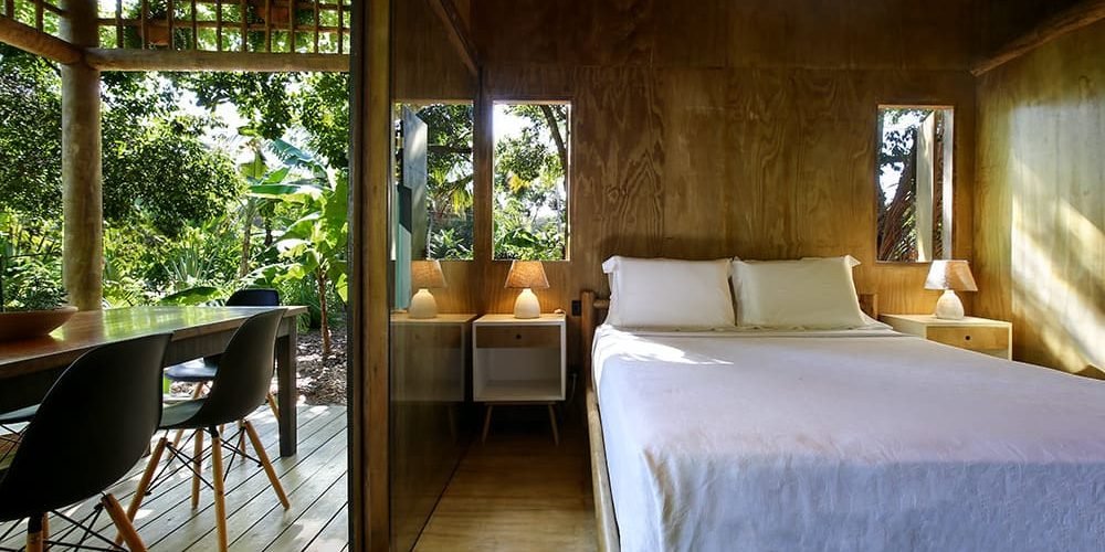 CASA MADEIRA quarto e varanda